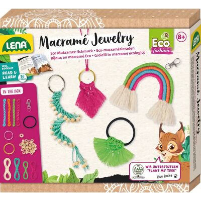 Lena 42839 Eco Kunst/Handwerks-Spiel - Umweltfreundliche Materialien, Für Kinder, Kreative Bastelaktivität Lena 42839 Eco Kunst/Handwerks-Spiel - Umweltfreundliche Materialien, Für Kinder, Kreative Bastelaktivität