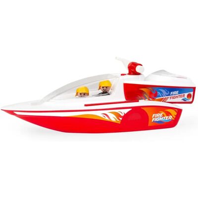 Lena Boazz Bundle Feuerwehrboot - Spielzeugboot - 2 Figuren - 41cm Lena Boazz Bundle Feuerwehrboot - Spielzeugboot - 2 Figuren - 41cm