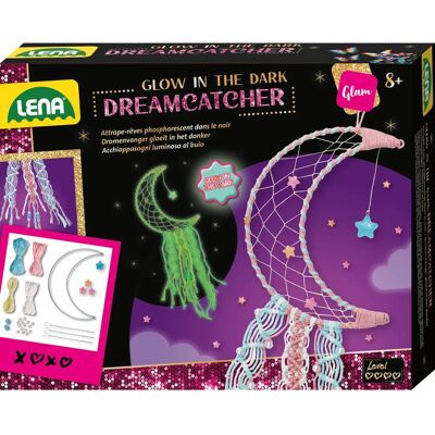 Lena 42733 Kunsthandwerksspielzeug - Leuchtet im Dunkeln, Bunt, Komplettset Lena 42733 Kunsthandwerksspielzeug - Leuchtet im Dunkeln, Bunt, Komplettset