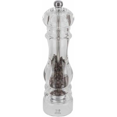 Peugeot Nancy 22cm Acrylic Transparent Pepper Mill Peugeot Nancy 22cm Acrylic Transparent Pepper Mill