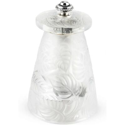 Molino de sal de cristal Lalique Peugeot 9cm Art Déco Molino de sal de cristal Lalique Peugeot 9cm Art Déco