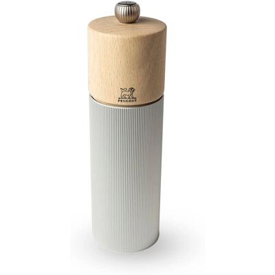 Peugeot Line Aluminium Peppersmølle - 18cm Naturlig - Peppersmølle Peugeot Line Aluminium Peppersmølle - 18cm Naturlig - Peppersmølle