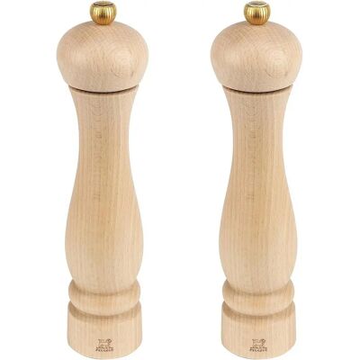 PEUGEOT - Clermont 24 cm - Naturholz - Salz- und Pfeffermühlen-Set PEUGEOT - Clermont 24 cm - Naturholz - Salz- und Pfeffermühlen-Set