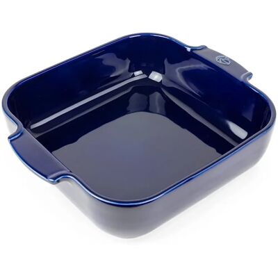 Peugeot Appolia Square Blue Ceramic 28cm Oven Dish Peugeot Appolia Square Blue Ceramic 28cm Oven Dish