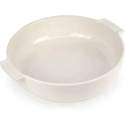 Plat de cuisson en céramique Peugeot Appolia - 34cm - 6701ml - Écru - Publicité Plat de cuisson en céramique Peugeot Appolia - 34cm - 6701ml - Écru - Publicité
