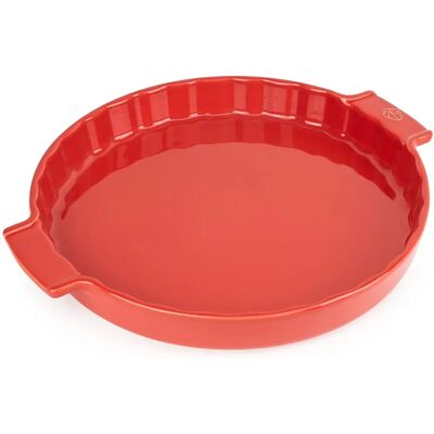 Peugeot Red Ceramic 30cm Tart Dish - Baking & Serving Peugeot Red Ceramic 30cm Tart Dish - Baking & Serving