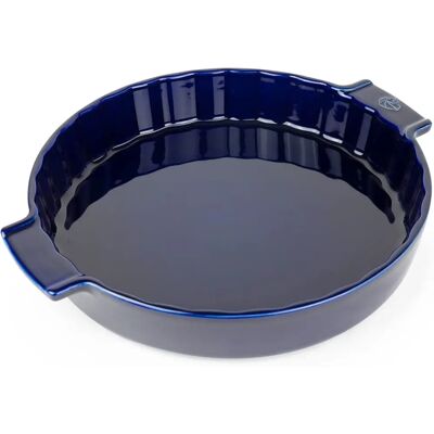 Peugeot Appolia Plat à four en céramique bleu profond 28cm - Publicité Peugeot Appolia Plat à four en céramique bleu profond 28cm - Publicité