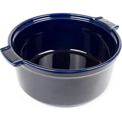 Peugeot Appolia Ceramic Soufflé Mold - Blue, 22cm, 4-6 Servings Peugeot Appolia Ceramic Soufflé Mold - Blue, 22cm, 4-6 Servings