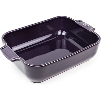 Peugeot Ceramic Baking Dish - 25cm Aubergine - Oven Safe Peugeot Ceramic Baking Dish - 25cm Aubergine - Oven Safe