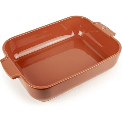 Plat rectangulaire en céramique Peugeot - Orange, Violet, Terracotta - Ustensiles de cuisine - Publicité Plat rectangulaire en céramique Peugeot - Orange, Violet, Terracotta - Ustensiles de cuisine - Publicité