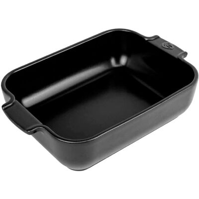 Peugeot Schwarz Satin Keramik Backform 25cm Peugeot Schwarz Satin Keramik Backform 25cm
