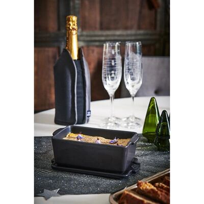 Terrine en céramique Peugeot avec presse - 20cm - 0,65L - Fabrication française - Publicité Terrine en céramique Peugeot avec presse - 20cm - 0,65L - Fabrication française - Publicité