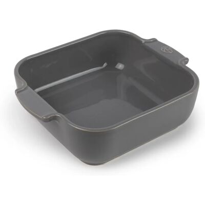 Peugeot Light Grey 21cm Square Ceramic Baking Dish - Casserole Dish Peugeot Light Grey 21cm Square Ceramic Baking Dish - Casserole Dish