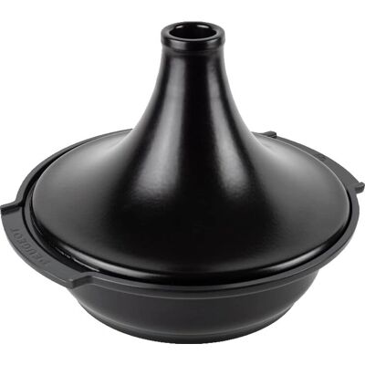 Peugeot Atlas Recycling-Aluminium Tajine - 30cm - Schwarz Satin Peugeot Atlas Recycling-Aluminium Tajine - 30cm - Schwarz Satin
