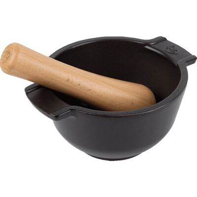Peugeot Keramik-Mörser mit Stößel - 14cm Ardoise - Französisches Küchengerät Peugeot Keramik-Mörser mit Stößel - 14cm Ardoise - Französisches Küchengerät
