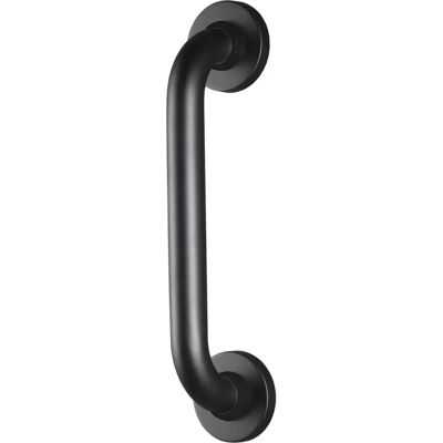 Barra di Sicurezza in Alluminio Nero 30cm RIDDER - Maniglia di Sicurezza Barra di Sicurezza in Alluminio Nero 30cm RIDDER - Maniglia di Sicurezza
