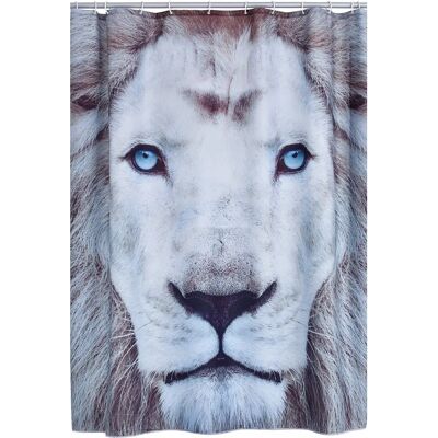 Rideur Lion 180x200 cm Rideau de douche imperméable - Décoration de salle de bain - Publicité Rideur Lion 180x200 cm Rideau de douche imperméable - Décoration de salle de bain - Publicité