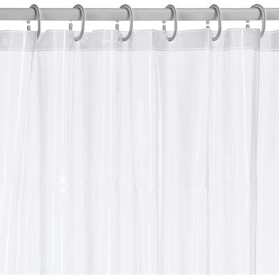 Ridder 361000-350 Transparent Waterproof Shower Curtain - Shower Accessories Ridder 361000-350 Transparent Waterproof Shower Curtain - Shower Accessories