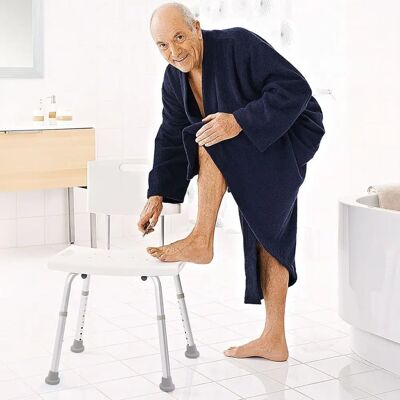 Scaun de baie RIDDER - Ergonomic, Reglabil, 150 kg Scaun de baie RIDDER - Ergonomic, Reglabil, 150 kg