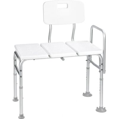 vidaXL RIDDER Panca di trasferimento per vasca Bianca - Supporta 150 kg - Panca di trasferimento vidaXL RIDDER Panca di trasferimento per vasca Bianca - Supporta 150 kg - Panca di trasferimento
