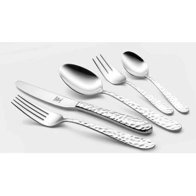 Justinus Invictus Silber Edelstahl Besteckset - Bestecksets Justinus Invictus Silber Edelstahl Besteckset - Bestecksets