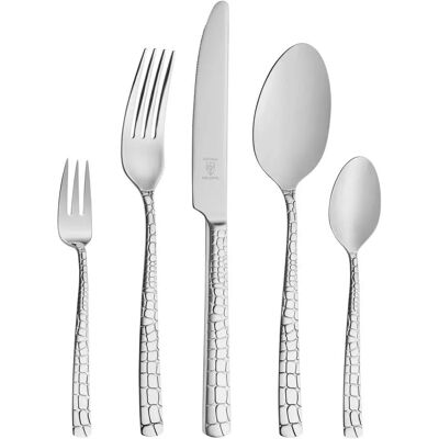 Justinus Croco Besteckset - 30-teilig, Edelstahl Justinus Croco Besteckset - 30-teilig, Edelstahl