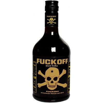 Manhattan Spirits Fuck Off Black Vodka - Premium 700ml 40% Manhattan Spirits Fuck Off Black Vodka - Premium 700ml 40%