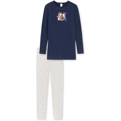 Schiesser Tjej Ekologisk Bomull Häst Pyjamas Schiesser Tjej Ekologisk Bomull Häst Pyjamas