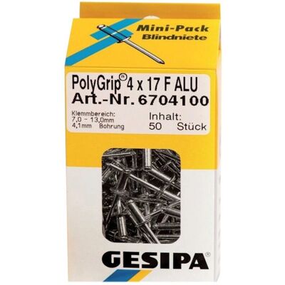 Gesipa Rivet Stainless Steel - 4mm x 17mm Blind Rivet Gesipa Rivet Stainless Steel - 4mm x 17mm Blind Rivet