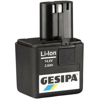 GESIPA - Batería 1.3Ah para Pistola de Remaches Ciegos inalámbrica - Cambio Rápido GESIPA - Batería 1.3Ah para Pistola de Remaches Ciegos inalámbrica - Cambio Rápido