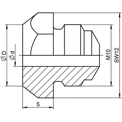 Gesipa 1434289 Mundstykke - Tool Part Gesipa 1434289 Mundstykke - Tool Part