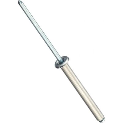 Remache ciego aluminio estándar 4x35mm - 250 unidades Remache ciego aluminio estándar 4x35mm - 250 unidades