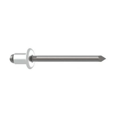 Rivetto cieco in alluminio Gesipa - 4,8x10mm - Confezione da 500 Rivetto cieco in alluminio Gesipa - 4,8x10mm - Confezione da 500