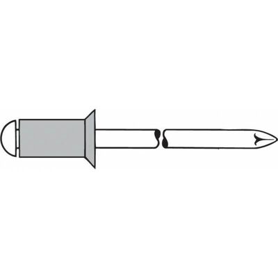 Gesipa Aluminium Blindnieten 4x6mm - 500 Stück - Blindniete Typ Gesipa Aluminium Blindnieten 4x6mm - 500 Stück - Blindniete Typ
