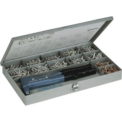 Gesipa NTX Senior Kit Blind rivet tool - 12 rivet sizes Gesipa NTX Senior Kit Blind rivet tool - 12 rivet sizes