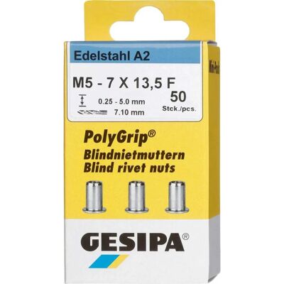 Gesipa M5 PolyGrip Blindnut - Blindnietenmutter Gesipa M5 PolyGrip Blindnut - Blindnietenmutter