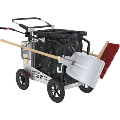 FLORA Carrello per Rifiuti - Alluminio, 240L FLORA Carrello per Rifiuti - Alluminio, 240L