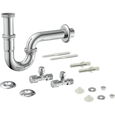 KIRCHHOFF Siphon - 1 1/4" Chrom Waschtisch Siphon KIRCHHOFF Siphon - 1 1/4" Chrom Waschtisch Siphon