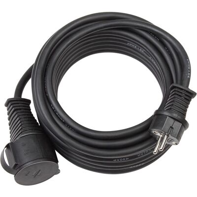 Brennenstuhl H07RN-F 3G1,5 Svart - Förlängningskabel - 10 M Brennenstuhl H07RN-F 3G1,5 Svart - Förlängningskabel - 10 M
