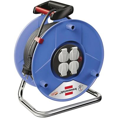 Brennenstuhl 1205066 Tambor de cable 50m Negro con Enchufe a Tierra - Uso Interior Brennenstuhl 1205066 Tambor de cable 50m Negro con Enchufe a Tierra - Uso Interior
