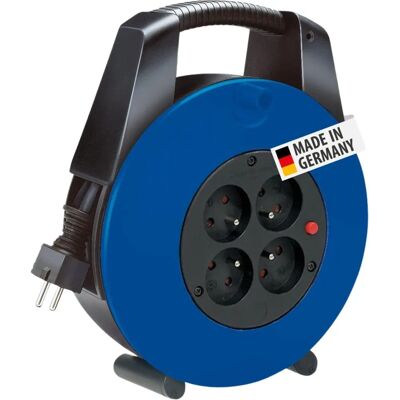 Cable de extensión Brennenstuhl Vario Line - 15m, 4x230V, Negro/Azul Cable de extensión Brennenstuhl Vario Line - 15m, 4x230V, Negro/Azul