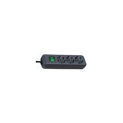 Brennenstuhl 1152300400 Forlengelseskabel - 3m, 3 uttak, Bryter, IP20, USB Brennenstuhl 1152300400 Forlengelseskabel - 3m, 3 uttak, Bryter, IP20, USB
