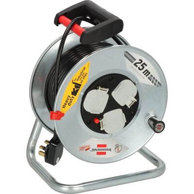 Brennenstuhl Cable Reel 25m Heavy Duty Extension - Cable Reel Brennenstuhl Cable Reel 25m Heavy Duty Extension - Cable Reel