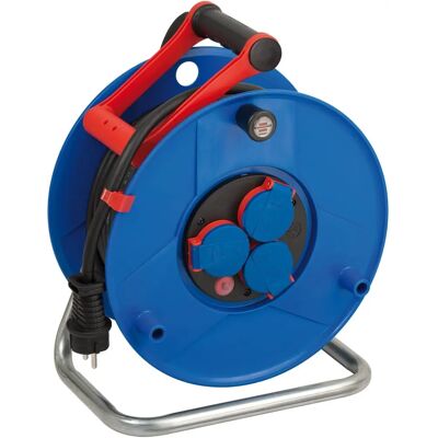 Brennenstuhl Garant IP44 - Carrete de cable - 25m, Azul Brennenstuhl Garant IP44 - Carrete de cable - 25m, Azul