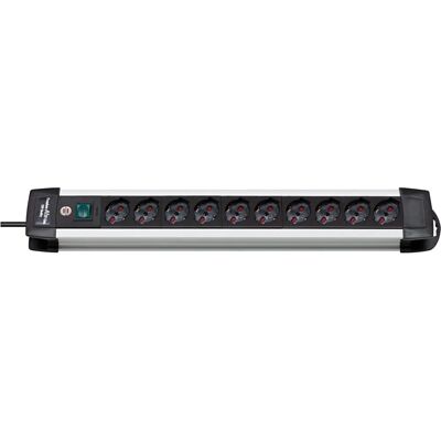Regleta de corriente de aluminio Brennenstuhl 10 tomas - Multi-enchufe Regleta de corriente de aluminio Brennenstuhl 10 tomas - Multi-enchufe