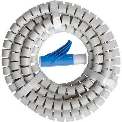 Brennenstuhl Modèle - Gaine spiralée pour câbles - 3m Gris - Publicité Brennenstuhl Modèle - Gaine spiralée pour câbles - 3m Gris - Publicité