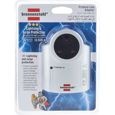 Brennenstuhl Primera-Line Surge Protector - Surge Protected Adaptor Brennenstuhl Primera-Line Surge Protector - Surge Protected Adaptor