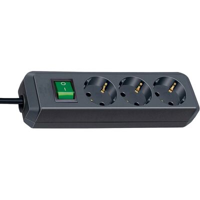 Regleta Brennenstuhl 1152300015 - 3 Tomas, 1,5 m Cable Regleta Brennenstuhl 1152300015 - 3 Tomas, 1,5 m Cable