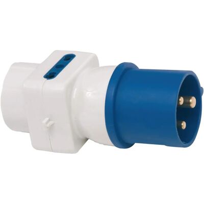 Adaptador CEE de 3 polos Brennenstuhl 1081562 - Enchufes italianos, alemanes - Seguridad infantil Adaptador CEE de 3 polos Brennenstuhl 1081562 - Enchufes italianos, alemanes - Seguridad infantil