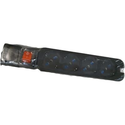 Brennenstuhl - Eco-Line - 4-port - Zwart - Stekkerdoos Brennenstuhl - Eco-Line - 4-port - Zwart - Stekkerdoos